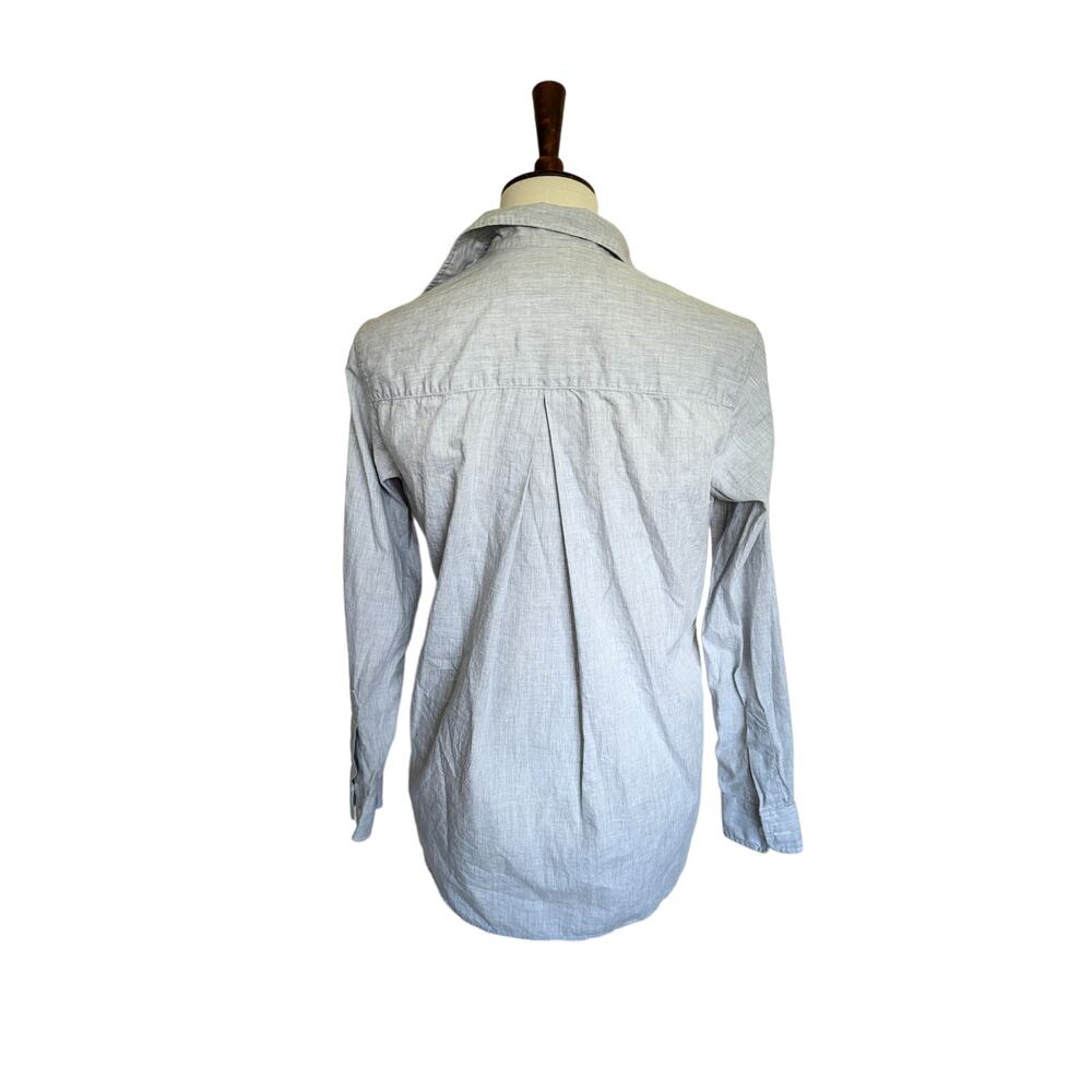 Grayson The Hero Button Up Gray Heathered Shirt - image 2